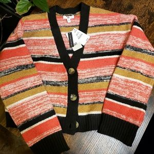 NWT nordstrom BP super soft 3 button cardigan long sleeve NEW *1970s sty…